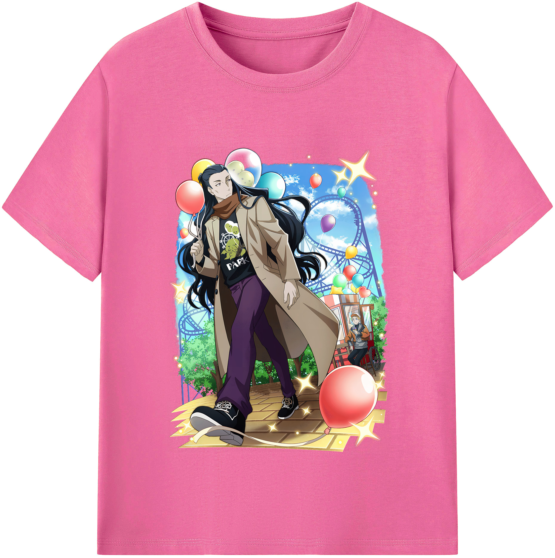 （画像用） 文豪ストレイドッグス Bungo Stray Dogs レディースカジュアルプリントTシャツ（綿100％）
